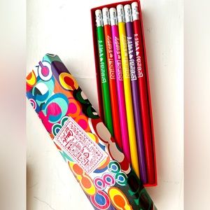Coach Limited Edition Poppy pencil set